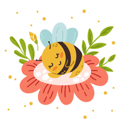 Sleepy bee