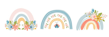 Rainbow flowers 2