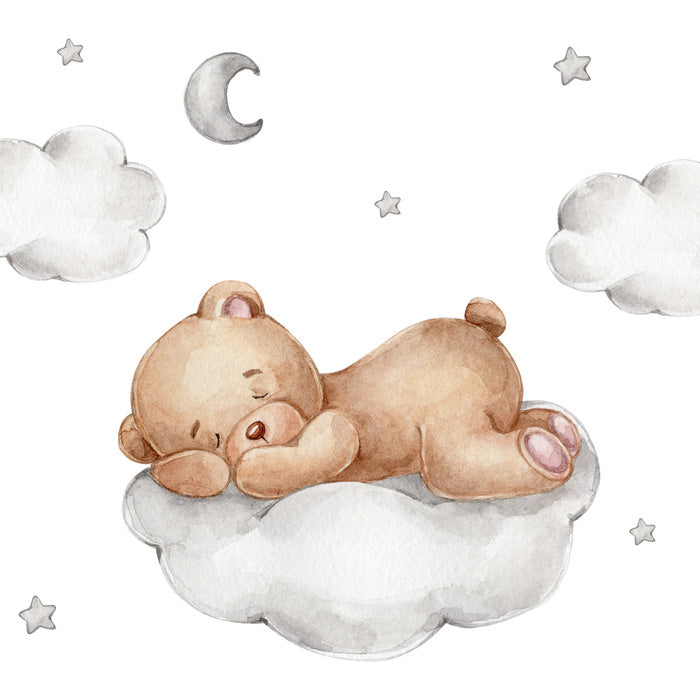 Sleepy sky bear