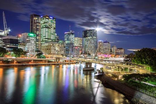 Brisbane by night
