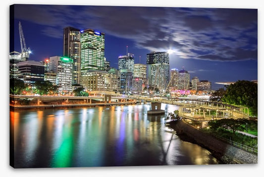 Brisbane by night