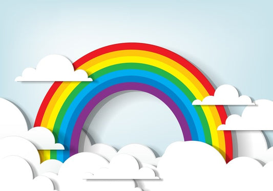 Rainbow sky
