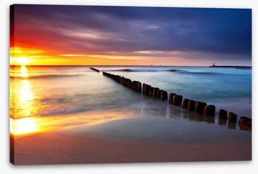 Sunrise over the sea