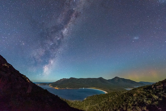 Above wineglass bay