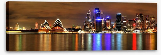 Sundown over Sydney Harbour