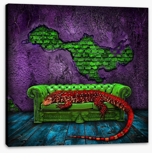 The red lizard