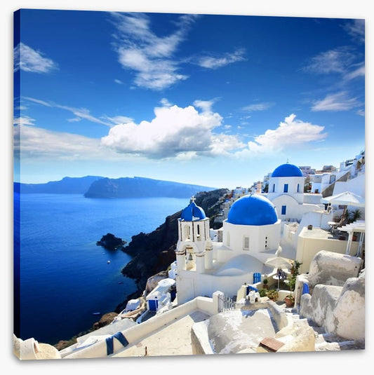 Santorini old village