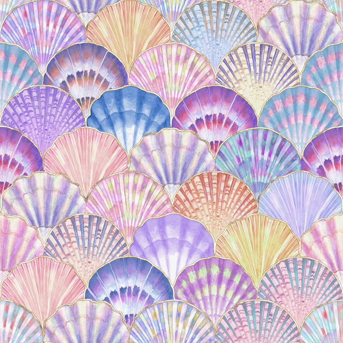 Pastel pearl shells