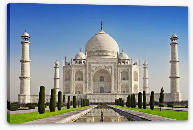Taj Mahal sunlight