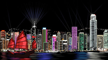 Hong Kong lights
