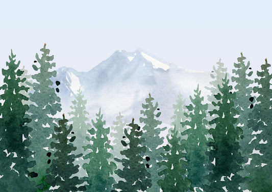 Peak through the trees