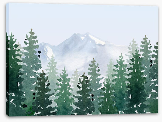 Peak through the trees