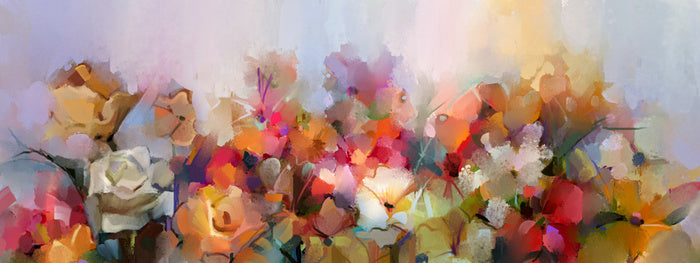 Garden glow panoramic