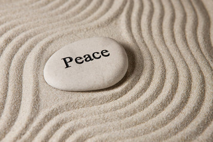 With peace
