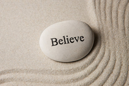 With belief