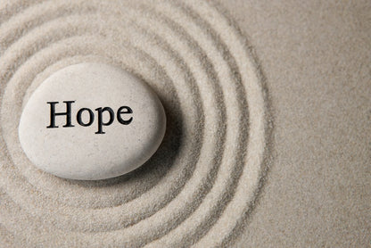 With hope