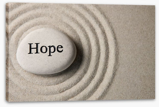 With hope