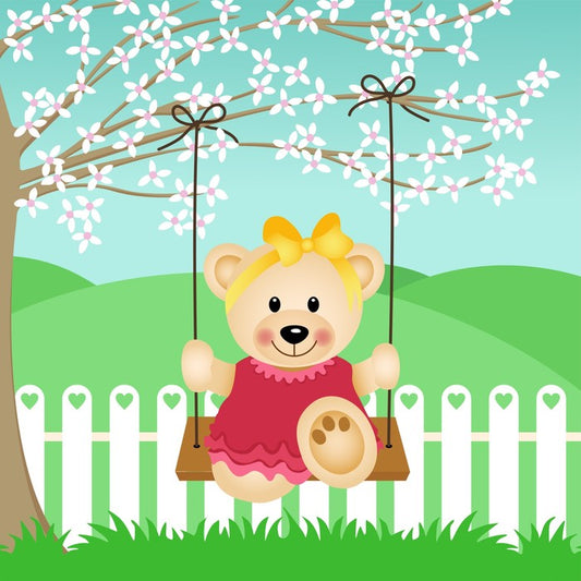 Teddy bear swing