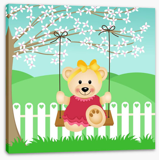 Teddy bear swing