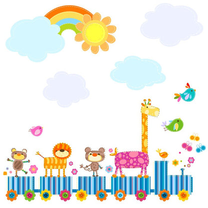 All aboard the zoo train