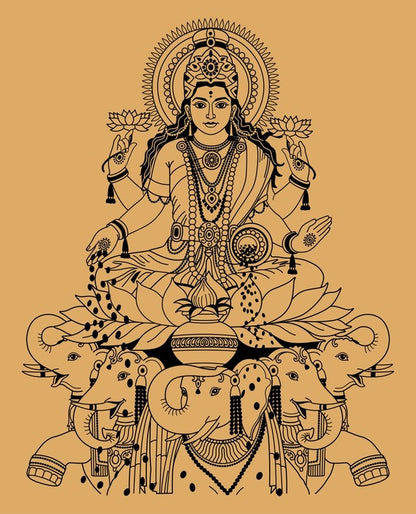 Blessings from Lakshmi