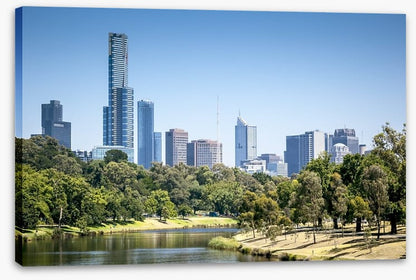 The Yarra and the city