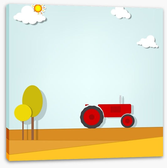 The red tractor