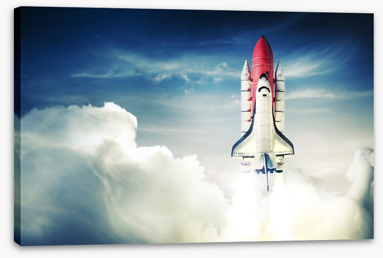 Into orbit