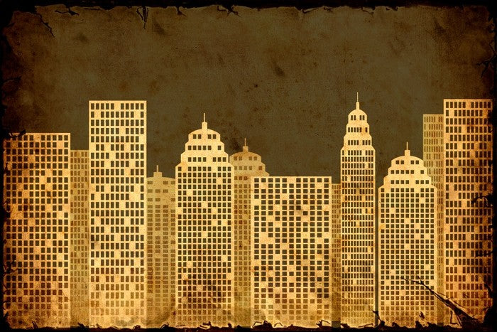 Deco skyline