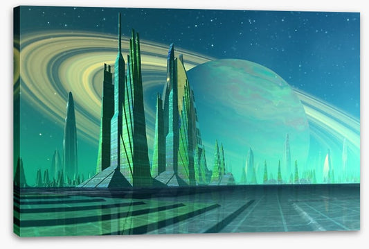 Twin planet city