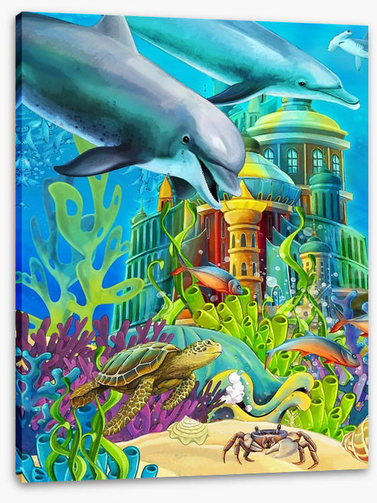 The underwater castle