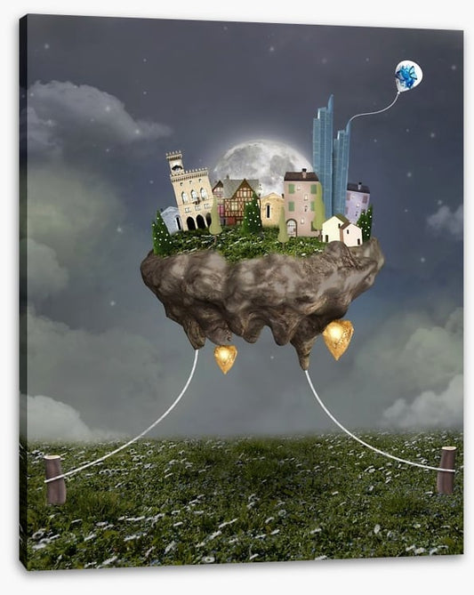 The flying town