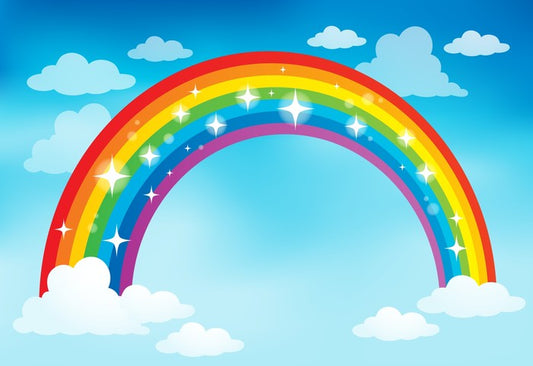 Rainbow sparkle