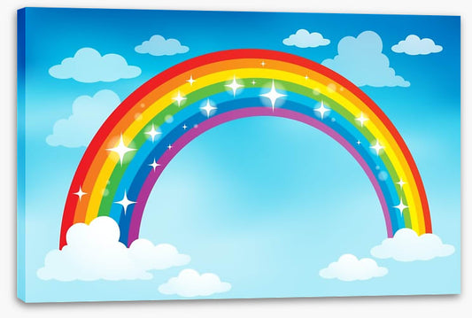 Rainbow sparkle