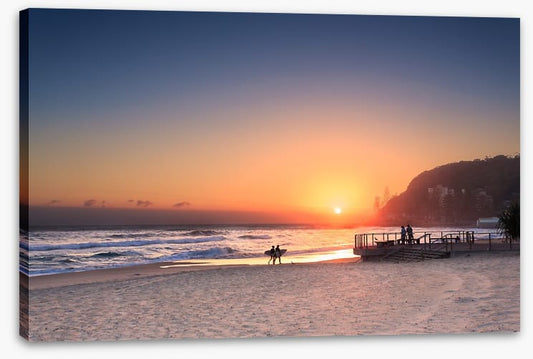 Sunset at Burleigh Heads