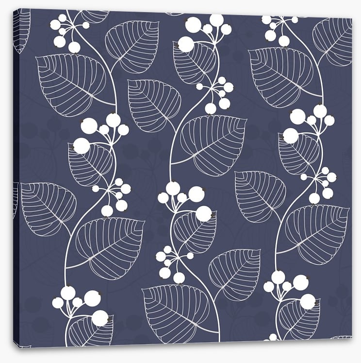 White berry leaves