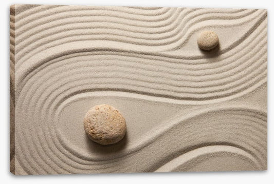 Sand garden swirl