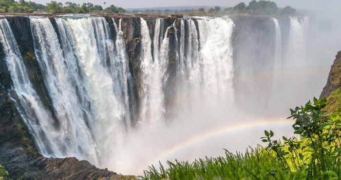 Victoria Falls rainbow