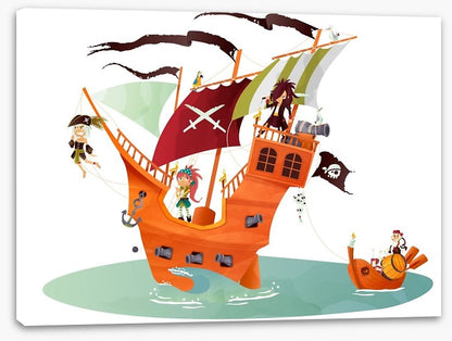The pirate ship