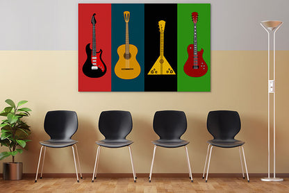 Retro guitars