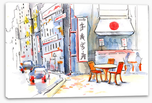 The little Japanese cafe
