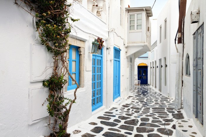 Streets of Mykonos, Greece