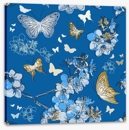 Golden butterflies