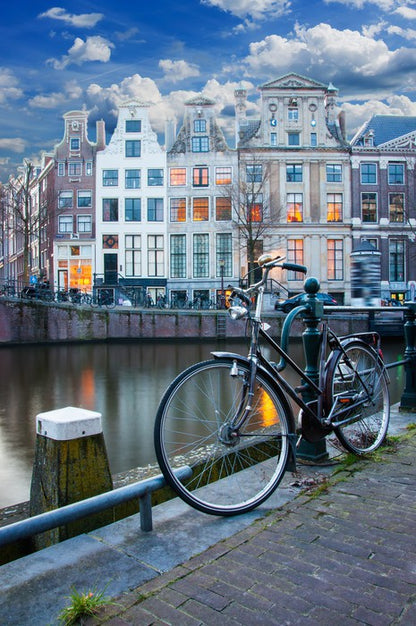Cycling by the canal