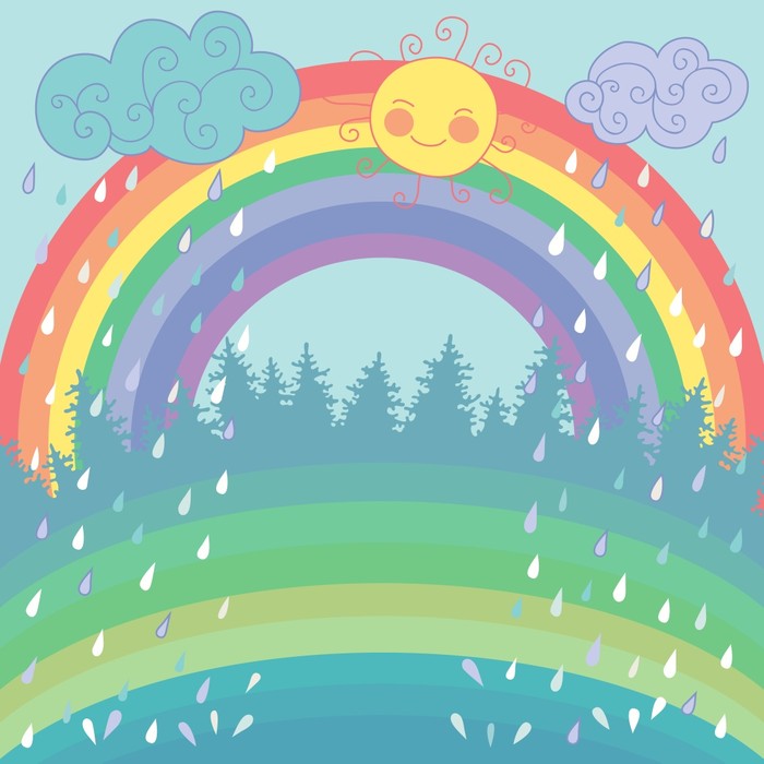 Rainbow and shine