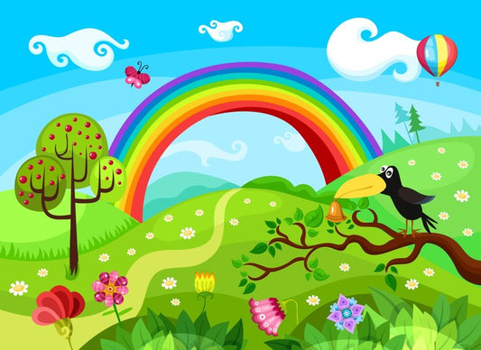Road to the rainbow