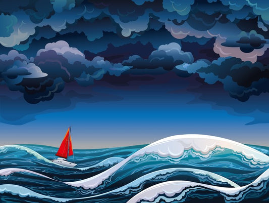 Caught in the storm