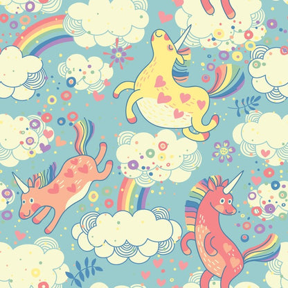 Rainbow unicorns