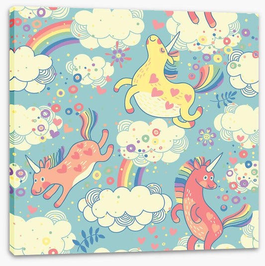 Rainbow unicorns