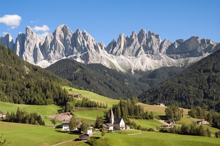 Val di Funes in the Tirol, Italy